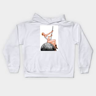 Wrecking Ball Kids Hoodie